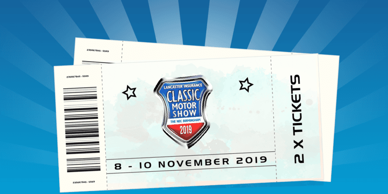 Kingstown Shipping   NEC Classic Motor Show Ticket Giveaway