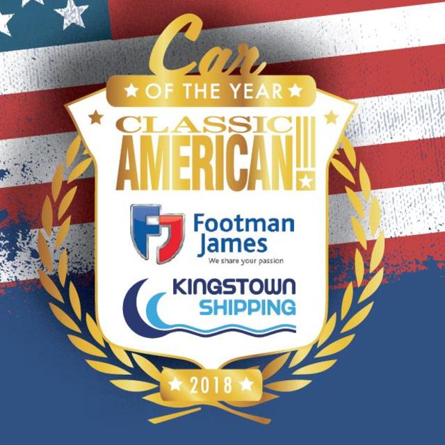 Classic American Magazine Car of the Year 2018   Kingstown Shipping.JPG